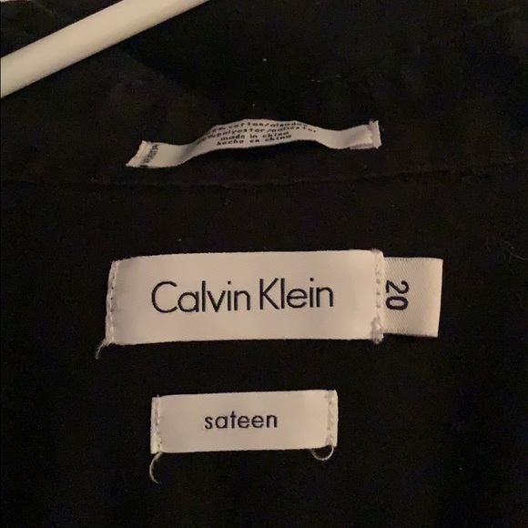 Calvin Klein Black Dress Shirt - Picture 2 of 4
